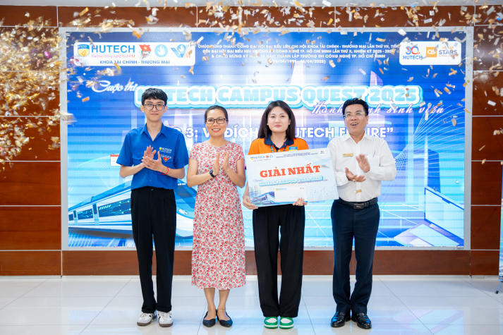 HUTECH Campus Quest 2025: Bừng sáng tư duy, dẫn lối tương lai cùng Khoa Tài chính - Thương mại 135