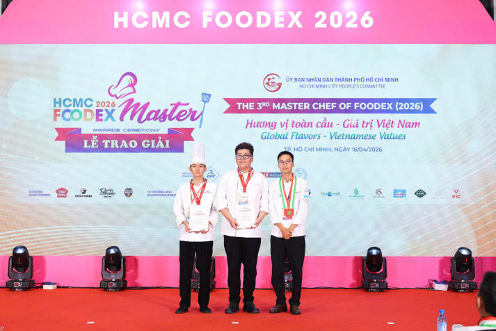 Sinh viên HUTECH ghi dấu ấn với loạt thành tích ấn tượng tại Master Chef of Foodex 2026 67