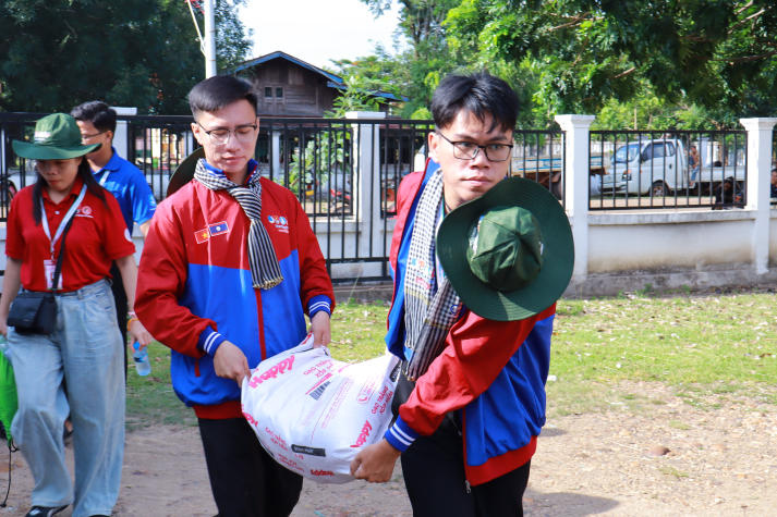Chiến sĩ HUTECH hoàn thành hành trình tình nguyện quốc tế tại Lào 36