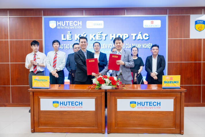 [Video] HUTECH nhận tài trợ xe máy thực hành và ký kết hợp tác cùng Công ty TNHH Việt Nam Suzuki 114