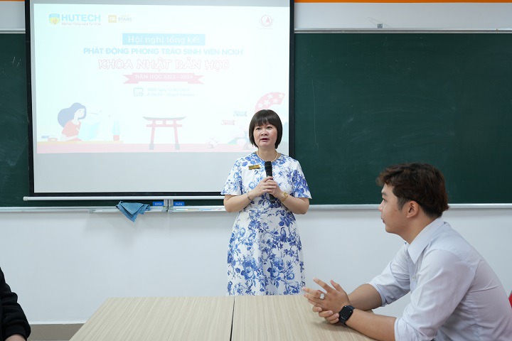 Khoa Nhật Bản học HUTECH tổng kết và phát động phong trào Nghiên cứu khoa học năm học 2023-2024 30