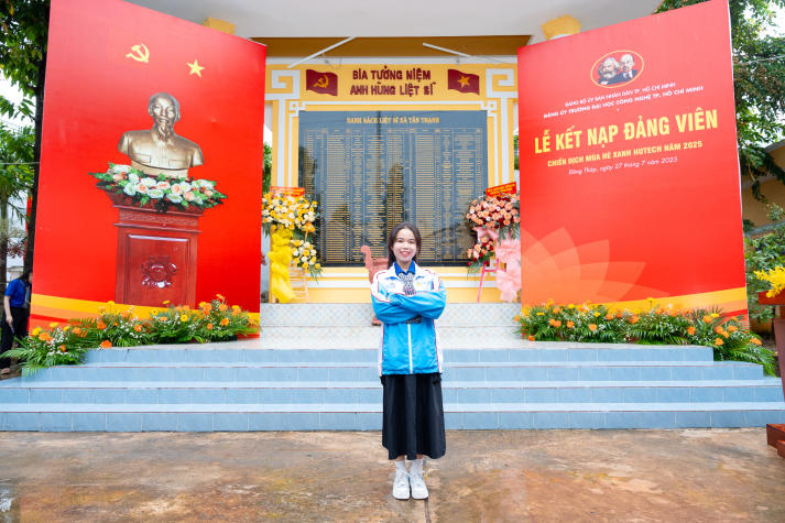 Mùa hè xanh HUTECH 2025: Bước chân tình nguyện, lan tỏa niềm tin 73