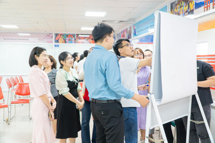 Khép lại chuỗi tập huấn dành cho Cán bộ - Giảng viên - Nhân viên HUTECH bằng hoạt động thiết kế poster ấn tượng 90