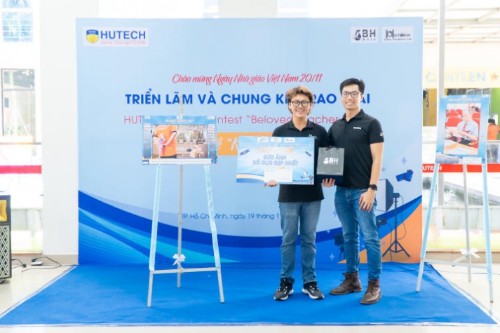 Lê Hoàng Nam - Cựu sinh viên Khoa Truyền thông & Thiết kế lên ngôi Quán quân HUTECH Photo Contest “Beloved Teacher 2024” 160