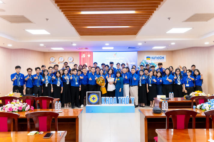 Hội nghị Đoàn TNCS HCM Khoa Thú y nhiệm kỳ 2025-2027: Dấu mốc khẳng định trí tuệ và tinh thần cống hiến của tuổi trẻ 95