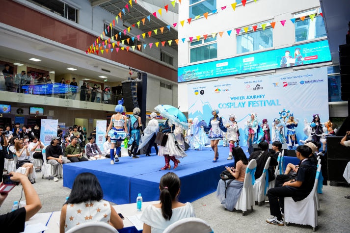 "Cosplay Festival - Winter Journey 2023" - graduation project of Multimedia Communication students 42