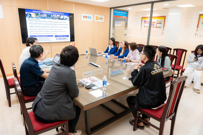 Mở rộng hợp tác đào tạo quốc tế từ buổi làm việc giữa Khoa Nhật Bản học và Aso College Nhật Bản 35