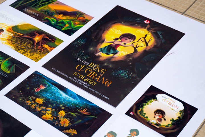 Sinh viên Thiết kế đồ họa “trình làng” loạt sản phẩm cuối kỳ ấn tượng tại triển lãm 122