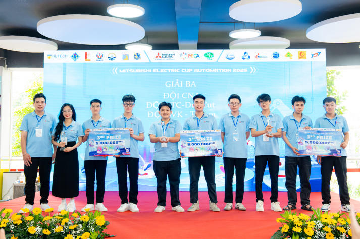 MECA 2025 Finals: HUTECH students conquer technology through practical projects 480