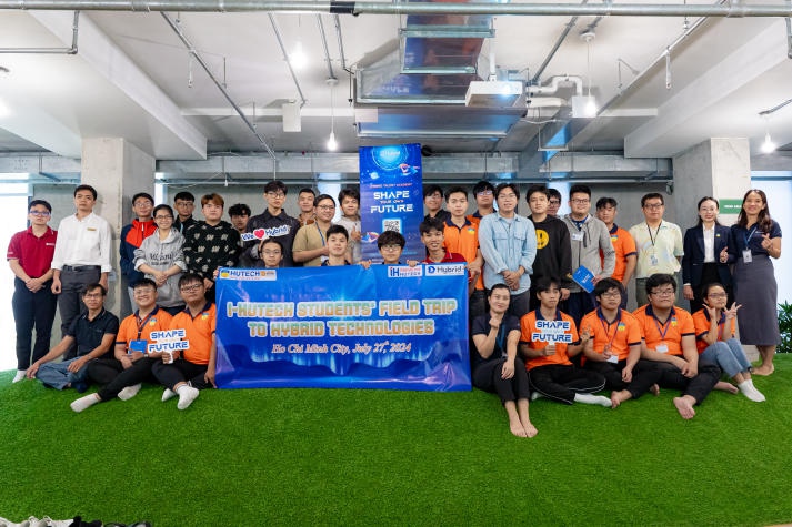 Khám phá môi trường làm việc tại Công ty công nghệ Hybrid Technologies cùng sinh viên Viện Đào tạo Quốc tế HUTECH 5