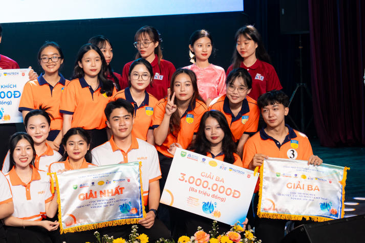 Sinh viên HUTECH tỏa sáng tại Cuộc thi Hùng biện tiếng Việt Khối thi đua 21 năm học 2024-2025 100