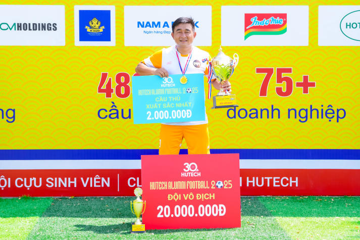 [Video] An Phú Khang FC đăng quang HUTECH Alumni Football 2025, khép lại mùa giải thành công rực rỡ 164