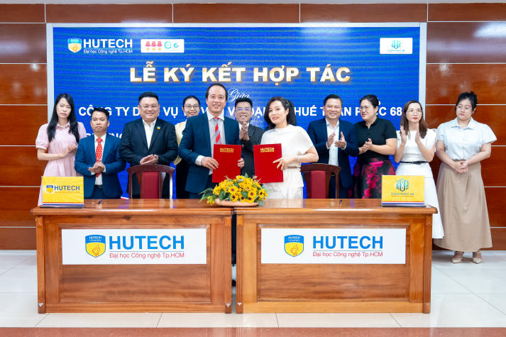 Khoa Tài chính - Thương mại HUTECH bắt tay 10 doanh nghiệp, mở rộng nguồn dự án thực tế cho sinh viên 42