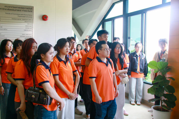 Marketing and International Business students participate in study and exchange program at Thammasat Business School 48