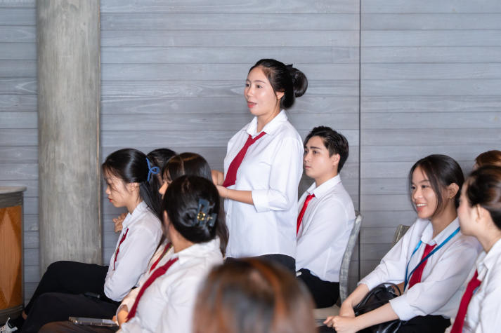 Exploring a Green Resort Experience with HUTECH Students at An Lam Retreats Saigon River 42