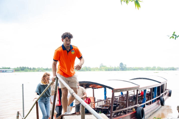 [Video] Exciting Mekong Delta adventure with students from Denmark, Germany, the Netherlands, and HUTECH 83