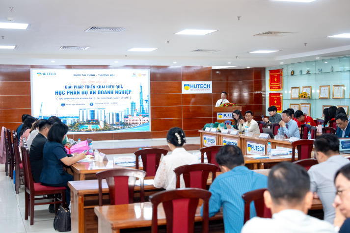 Khoa Tài chính - Thương mại HUTECH bắt tay 10 doanh nghiệp, mở rộng nguồn dự án thực tế cho sinh viên 76