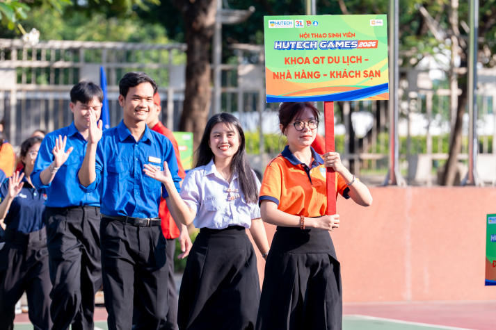 Hơn 2000 vận động viên hội tụ, thổi bùng không khí khai mạc HUTECH Games 2026 33