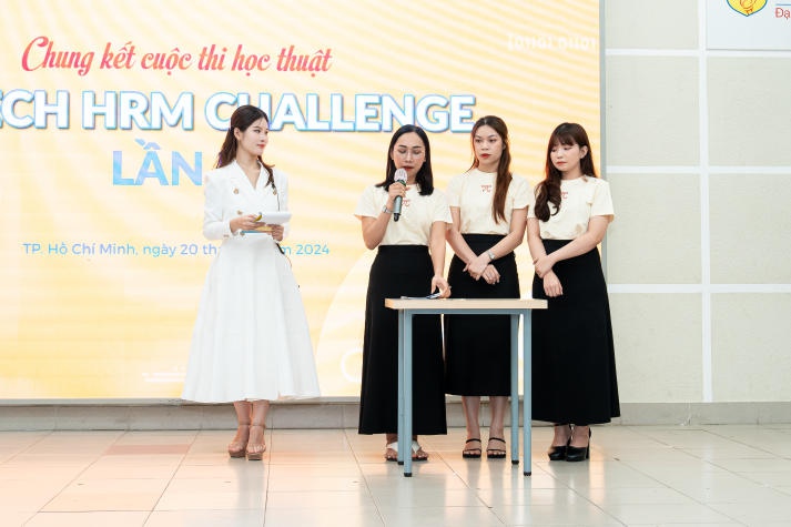 Tân Quán quân Cuộc thi “HUTECH HRM CHALLENGE” lần thứ II là sinh viên Quản trị nhân lực HUTECH 91