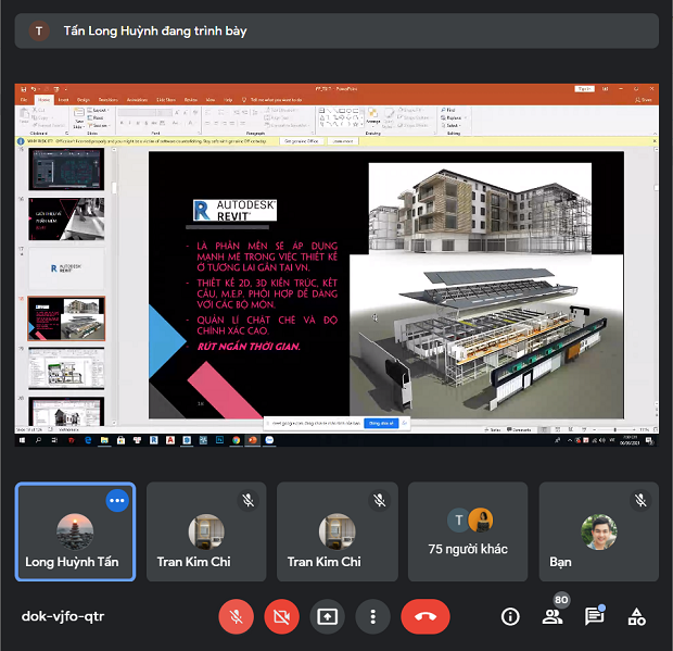 CLB Kiến trúc - Nội thất HUTECH khởi động sinh hoạt học thuật trực tuyến với talkshow về các phần mềm chuyên ngành 41