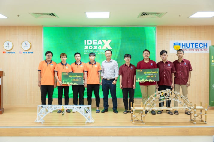 Quán quân cuộc thi Sáng tạo xây dựng IDEA-X chính thức gọi tên đội nhà HUTECH 228