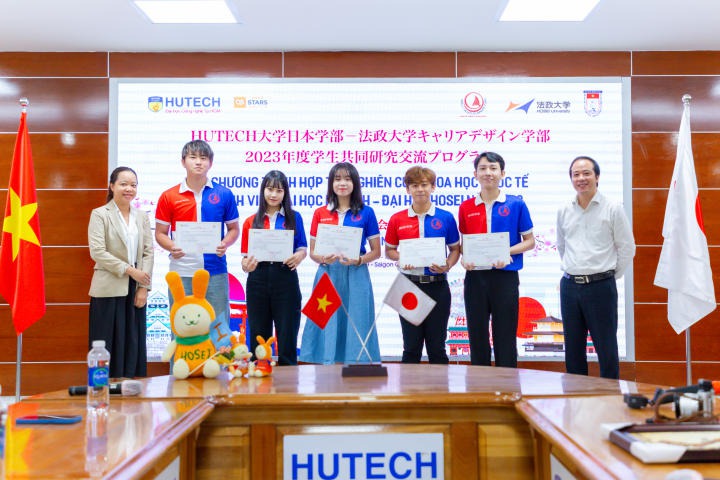 Khoa Nhật Bản học tổng kết chương trình Nghiên cứu khoa học giữa sinh viên HUTECH và sinh viên ĐH Hosei (Nhật Bản) 127