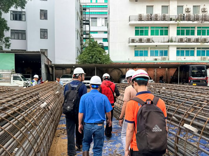 Sinh viên Khoa Xây dựng học nghề từ thực tế công trình 27