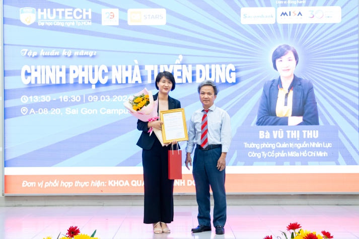Sinh viên HUTECH trang bị kỹ năng, sẵn sàng “săn việc” tại ngày hội tuyển dụng HUTECH Career Day 2024 88