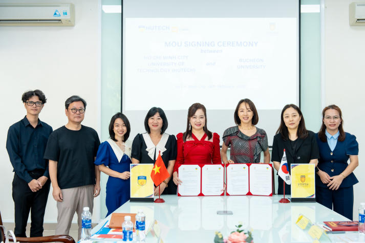 HUTECH ký kết hợp tác với Đại học Bucheon (Hàn Quốc), mở ra cơ hội học tập toàn cầu cho sinh viên 60
