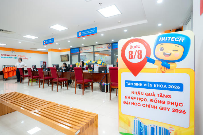 HUTECH hoàn tất công tác chuẩn bị, sẵn sàng đón thí sinh nhập học 41