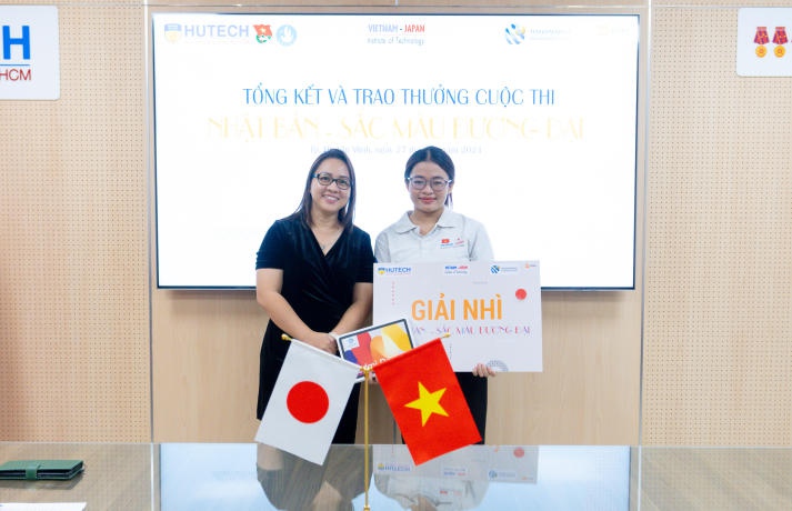 Tranh tài tại Cuộc thi “Nhật Bản - Sắc màu đương đại”, sinh viên VJIT nhận nhiều phần thưởng giá trị 301