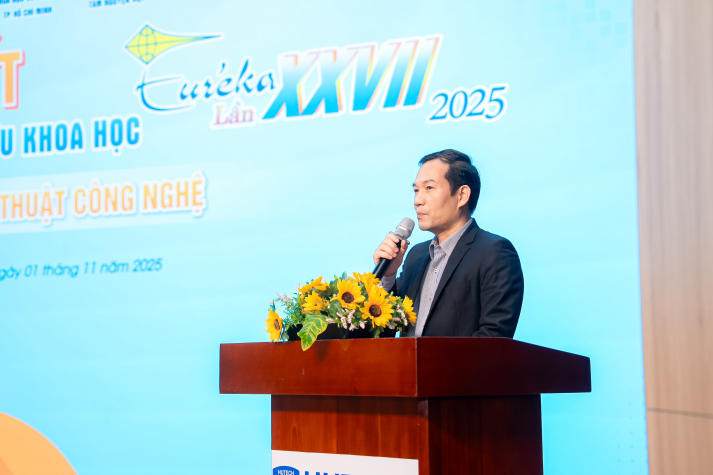 [Video] 56 đề tài HUTECH vào Bán kết Euréka 2025, nổi bật với 9 công trình Kỹ thuật - Công nghệ ứng dụng cao 52