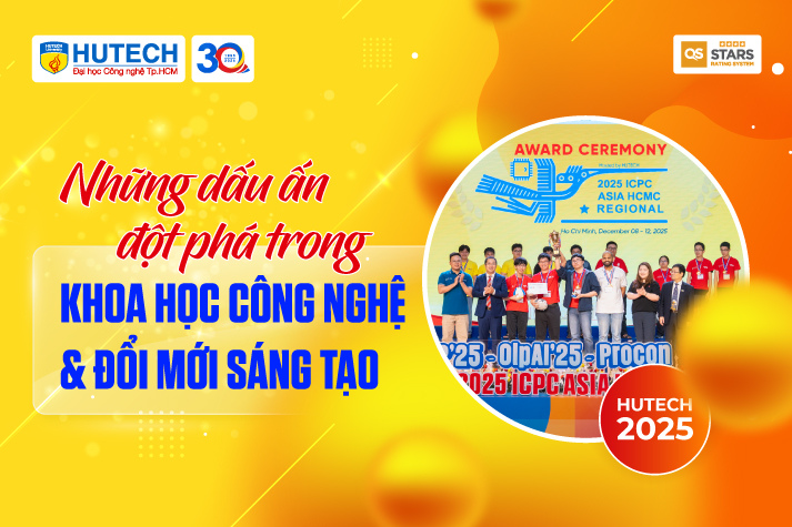 [HUTECH 2025] Những dấu ấn đột phá trong khoa học công nghệ và đổi mới sáng tạo 8