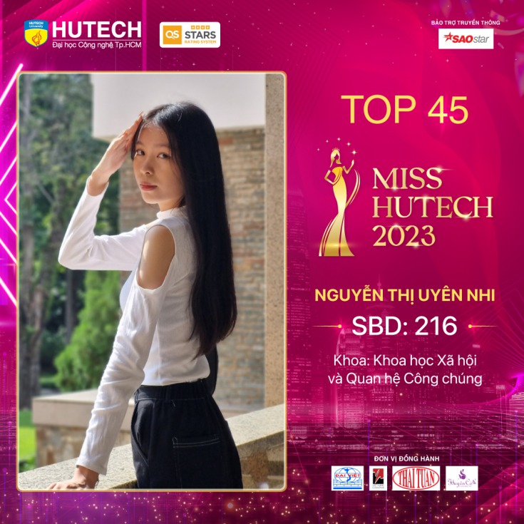 Top 45 thí sinh xuất sắc nhất của Miss HUTECH 2023 chính thức lộ diện 125