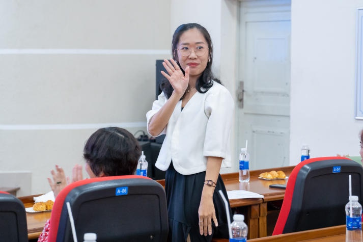 Sinh viên Tâm lý học HUTECH tổ chức talkshow tâm lý và báo cáo dự án chăm sóc sức khoẻ tinh thần “Sóng ấm lan toả” 31