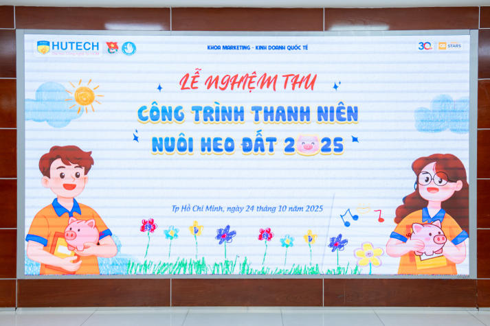 “Khui heo xinh” cùng Khoa Marketing - Kinh doanh quốc tế, thu hơn 21 triệu đồng cho hoạt động cộng đồng 8