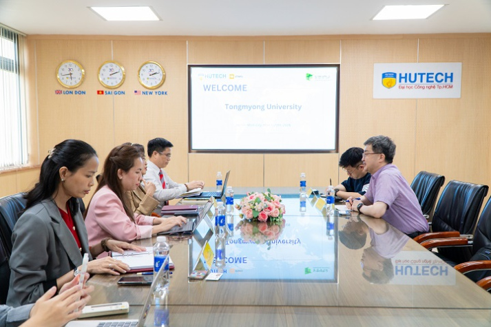 HUTECH làm việc với Tongmyong University, chuẩn bị đồng tổ chức IRN Forum 2026 tại Hàn Quốc 32