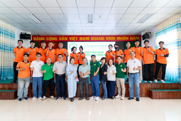 Sinh viên Quản lý tài nguyên và môi trường trải nghiệm quan trắc thực địa tại Khu Bảo tồn Đồng Nai 97