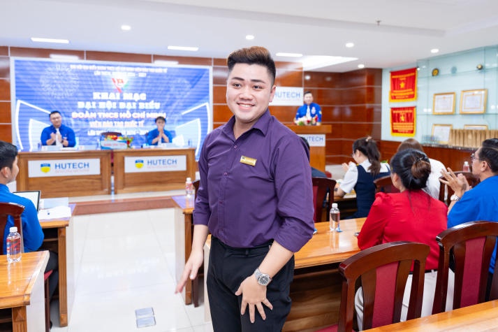 Căng tràn nhiệt huyết tại Đại hội Đại biểu Đoàn TNCS Hồ Chí Minh lần thứ IV của Viện Đào tạo Quốc tế HUTECH 22