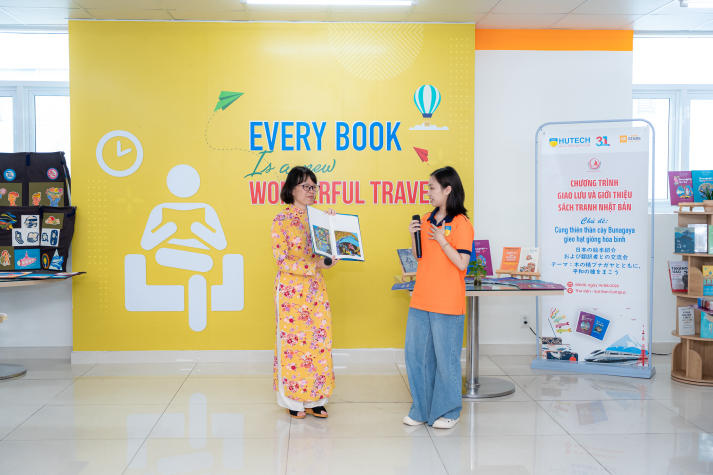 Sinh viên Nhật Bản học khám phá Okinawa qua sách tranh, Bingata và thư pháp 69