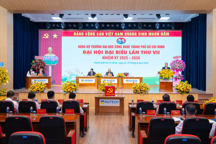Đại hội Đại biểu Đảng bộ HUTECH lần VII: Khởi đầu vững vàng cho nhiệm kỳ 2025-2030 59