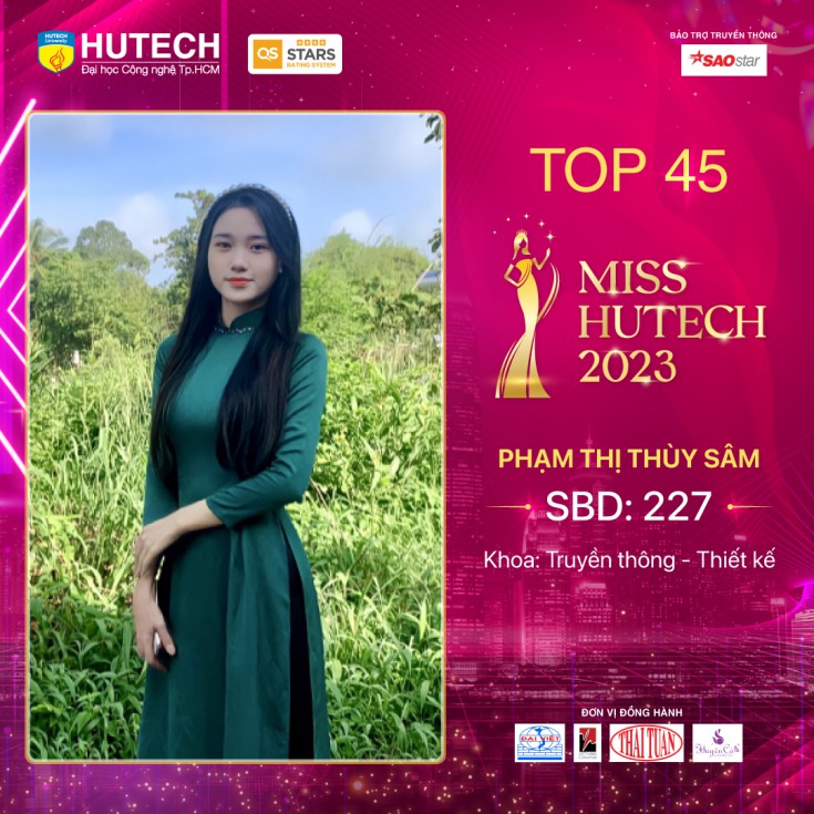 Top 45 thí sinh xuất sắc nhất của Miss HUTECH 2023 chính thức lộ diện 143