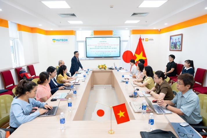 HUTECH đón tiếp Trưởng Ban Học bổng Rotary Yoneyama, kết nối cơ hội học tập và hội nhập cho sinh viên VJIT 11