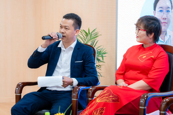 Cựu sinh viên truyền lửa đam mê, khơi dậy bản lĩnh cho sinh viên Viện Khoa học Ứng dụng 61