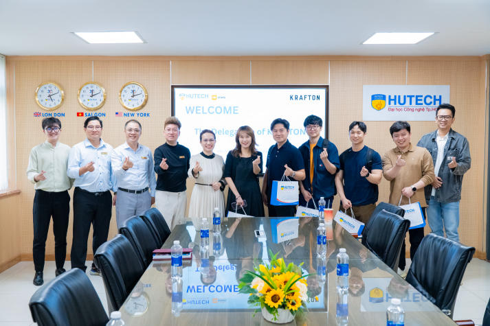 HUTECH trao đổi với đoàn Krafton Hàn Quốc về hợp tác trong lĩnh vực Esports 9