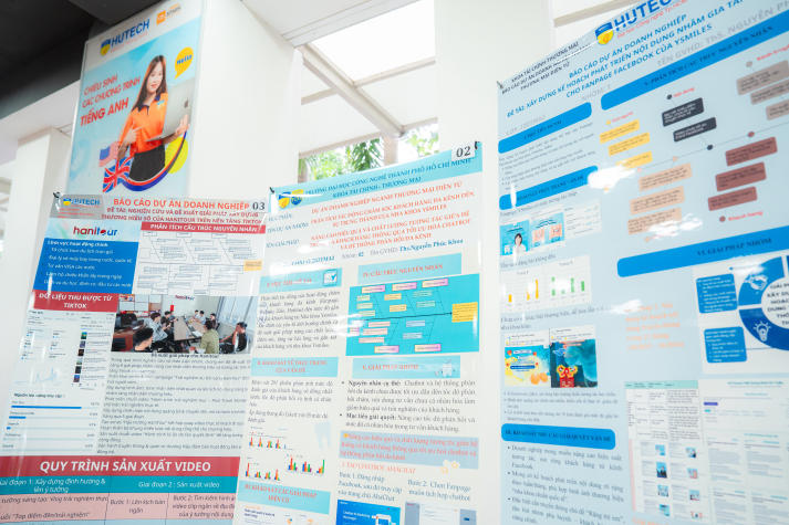 Khi ý tưởng chạm thực tiễn: Sinh viên Khoa Tài chính - Thương mại tỏa sáng tại Trưng bày poster Dự án doanh nghiệp 66