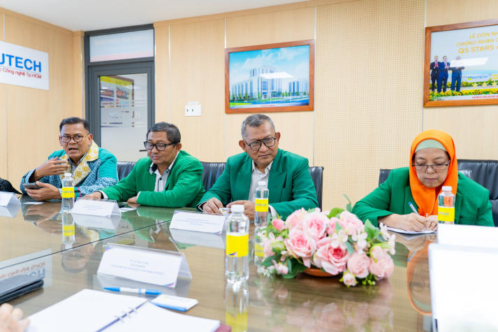 HUTECH làm việc cùng Universitas Nasional (Indonesia), mở ra nhiều định hướng hợp tác học thuật mới 36