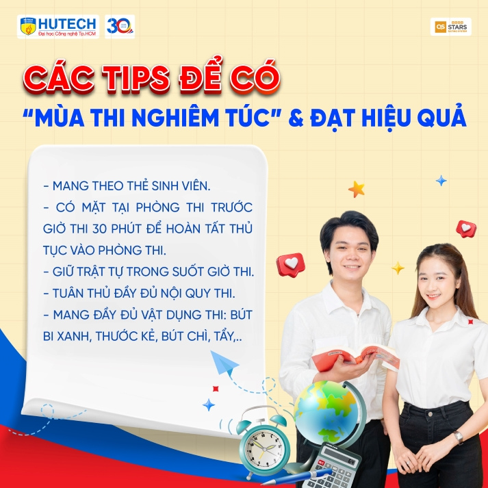 Mùa thi nghiêm túc gọi, HUTECH-ers trả lời: Sẵn sàng bứt tốc cho kỳ thi Học kỳ 1B và Học kỳ phụ - Học kỳ 1 năm học 2025-2026 36