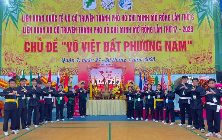 Sinh viên HUTECH xuất sắc giành 10 huy chương tại Liên hoan Võ cổ truyền TP.HCM mở rộng lần thứ 17 - 2023 187