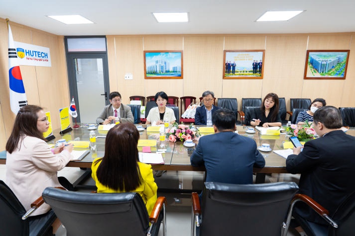 HUTECH signs MoA with Tongmyong University,  expanding international partnerships 70